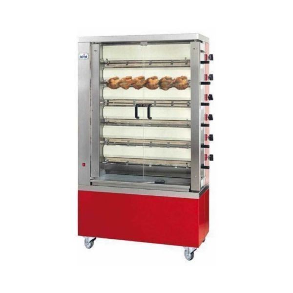 Rôtissoire 4 broche pour 20 poulets de 1.500kg