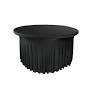 Nappe noire pour table ronde 150 a 153 Ø