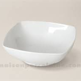 Assiette creuse carrée 16cm