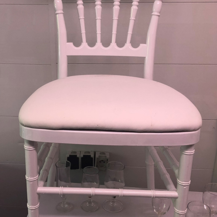 Chaise Napoléon  blanche